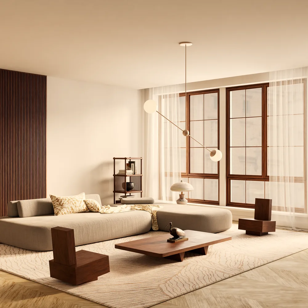 Intérieur d'une propriété de luxe à Montréal