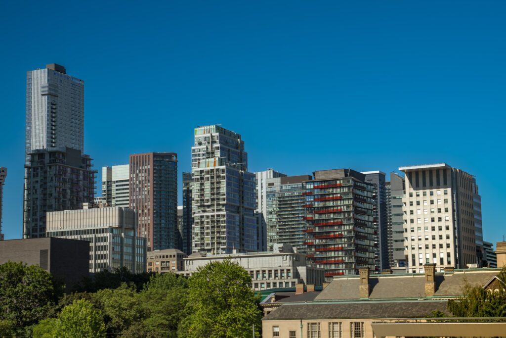 Vue de Griffintown, dans l'arrondissement du Sud-Ouest de Montréal, illustrant la lecture sectorielle de septembre 2026